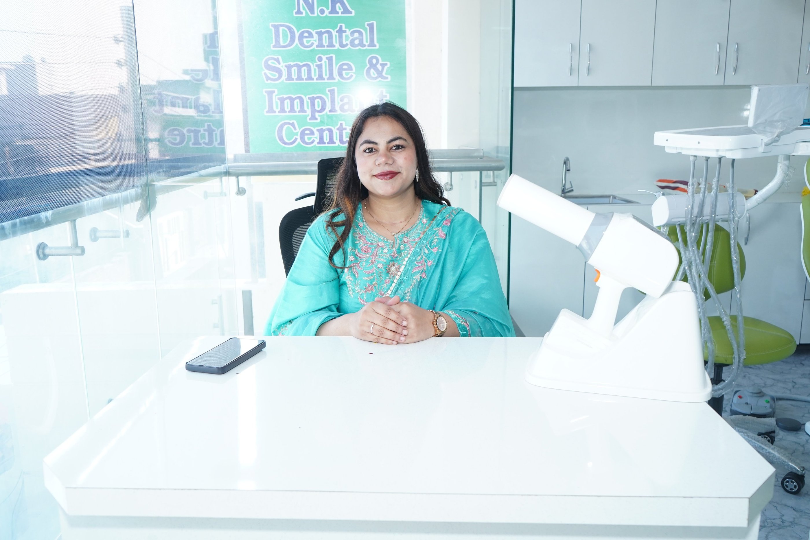 Dr. Narinder Kaur at N.K Dental Smile Studio, Jalandhar